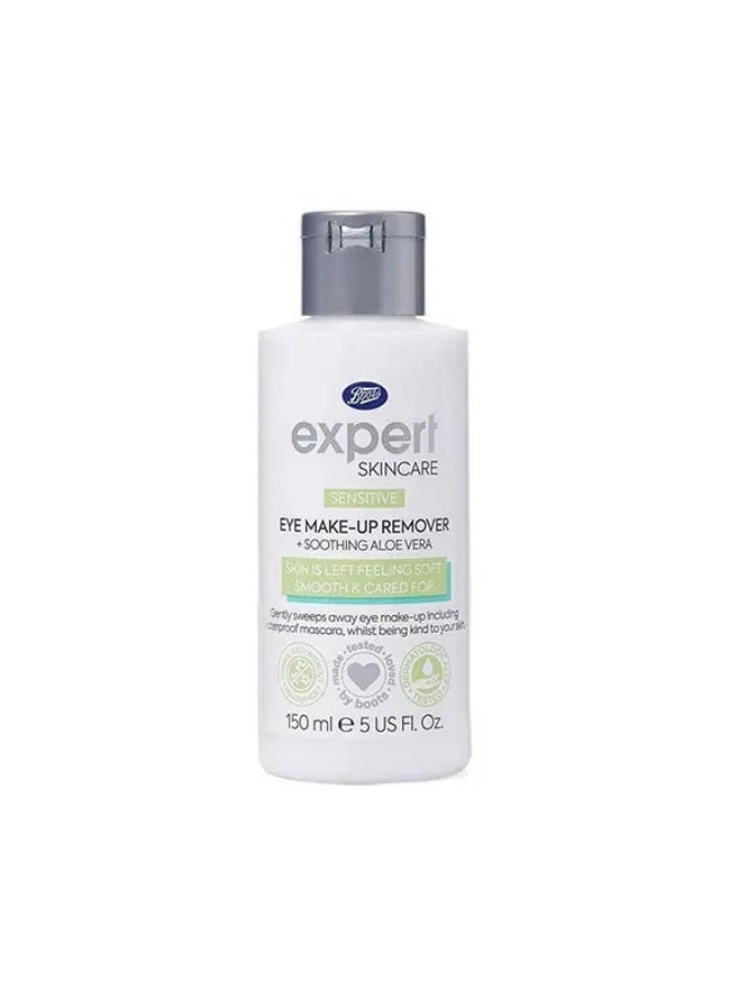 مزيل مكياج العيون Expert Sensitive بخلاصة الصبار المهدئ من بوتس 150 مل